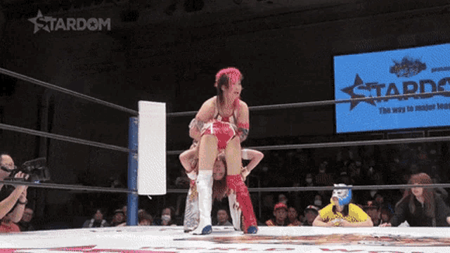 Takumi Iroha Stardom GIF - Takumi Iroha Stardom Wrestling GIFs