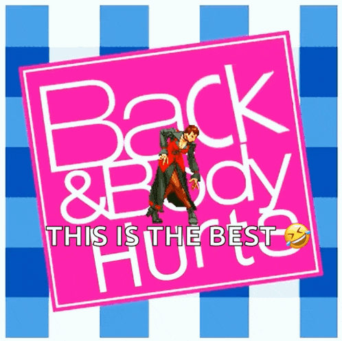 a poster that says " back & body this is the best "