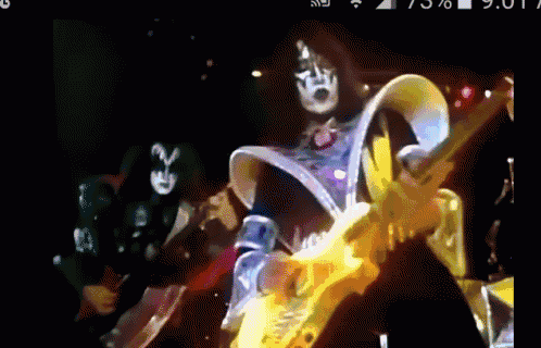 Kiss Rockn Roll GIF - Kiss Rockn Roll Music GIFs
