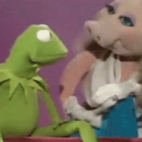 Kermit Miss Piggy GIF - Kermit Miss Piggy Smacked GIFs