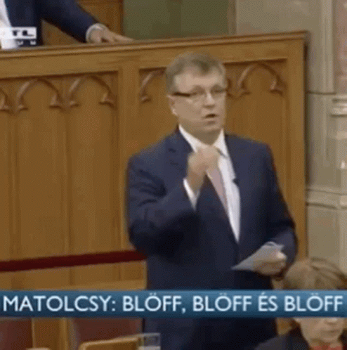 Matolcsy Bluff GIF - Matolcsy Bluff Bloff GIFs