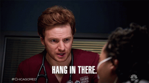 Hang In There Nick Gehlfuss GIF - Hang In There Nick Gehlfuss Dr Will Halstead GIFs