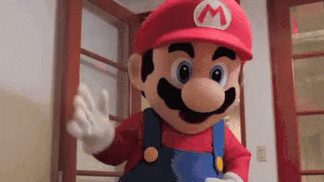 Mario What GIF - Mario What Confused GIFs