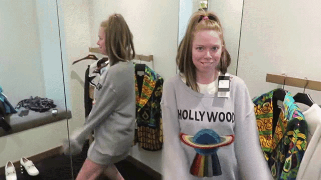 Shaking It Long Sleeves GIF - Shaking It Long Sleeves Chilly GIFs