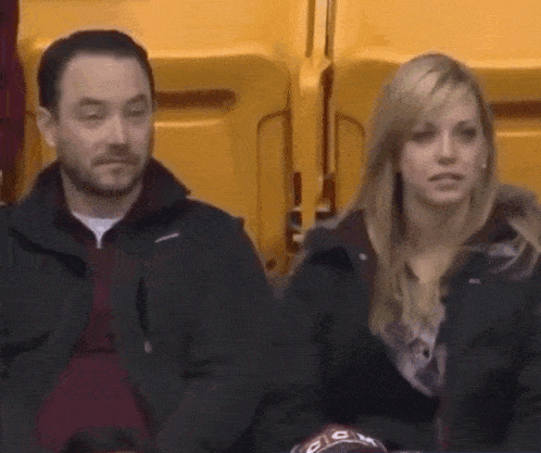 Kiss Cam Sister GIF
