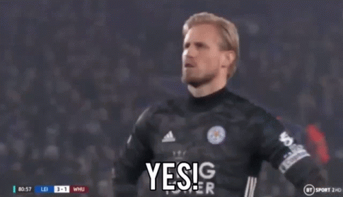 Kasper Schmeichel Kasper GIF - Kasper Schmeichel Kasper Yes GIFs