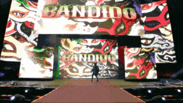 Bandido Aew GIF - Bandido Aew Entrance GIFs