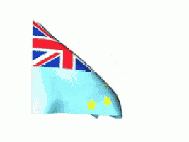 a blue flag with a red white and blue union jack and yellow stars