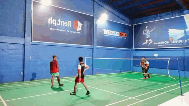 Jhoms Badminton GIF - Jhoms Badminton Jump Smash GIFs