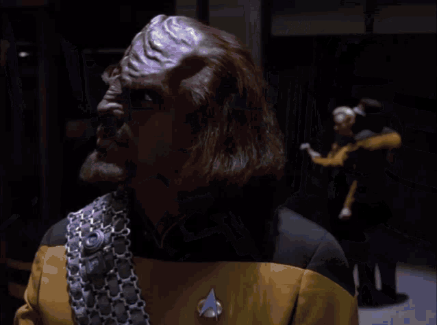 Subrote Wasted GIF - Subrote Wasted Worf GIFs