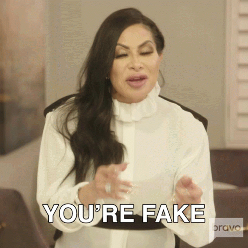 Youre Fake Real Housewives Of Salt Lake City GIF - Youre Fake Real Housewives Of Salt Lake City Sneaky GIFs