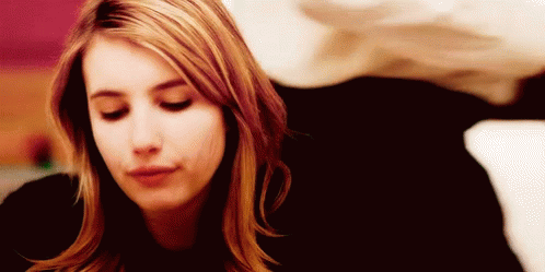 Emma Roberts What GIF - Emma Roberts What Stare GIFs