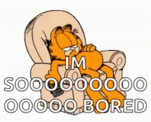 Garfield Bored GIF - Garfield Bored Lazy GIFs