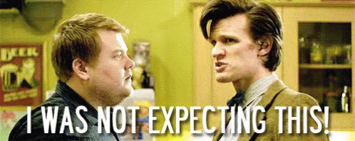 Doctor Who Not Expecting GIF - Doctor Who Not Expecting GIFs
