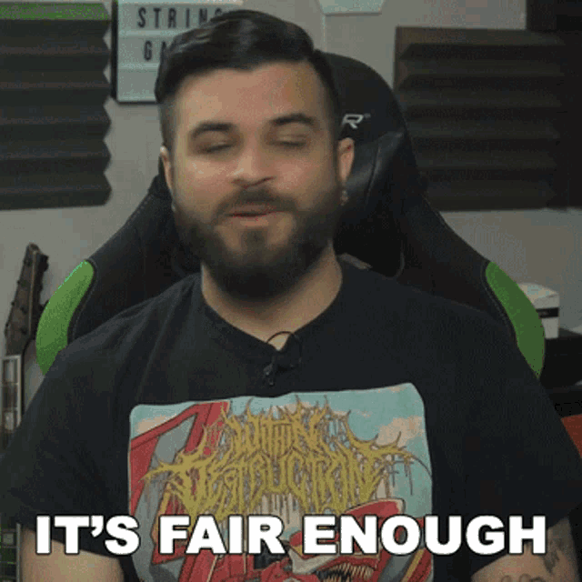 Its Fair Enough Andrew Baena GIF - Its Fair Enough Andrew Baena All Right GIFs