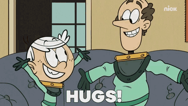 Hugs Father And Son GIF - Hugs Father And Son Miss You GIFs