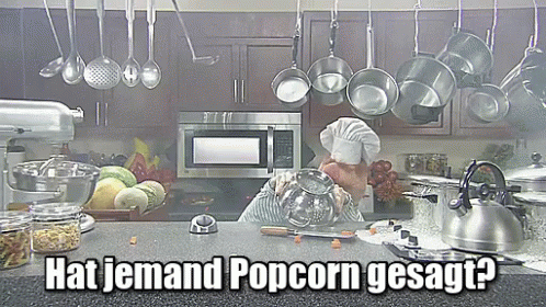 Hat Jemand Popcorn Gesagt? GIF - Popcorn Explosion Muppets GIFs