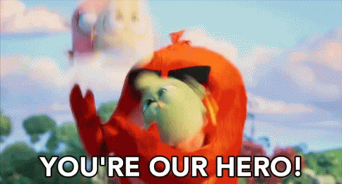 Youre Our Hero Champion GIF - Youre Our Hero Hero Champion GIFs