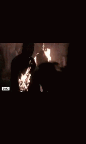 Lucille Fire GIF - Lucille Fire The Walking Dead GIFs