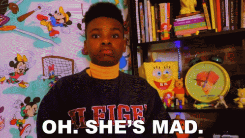 Oh Shes Mad GIF - Oh Shes Mad Oh Well GIFs