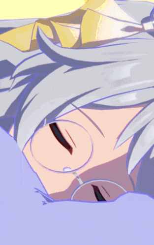 a close up of a person wearing glasses sleeping