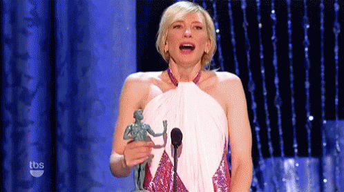 Cate Blanchett Award GIF - Cate Blanchett Award Handjob GIFs