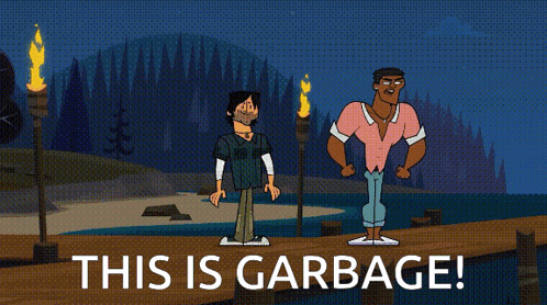 This Is Garbage Caleb GIF - This Is Garbage Caleb Total Drama GIFs