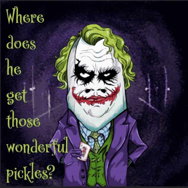 Pickleverse Pickle GIF - Pickleverse Pickle Joker GIFs
