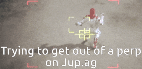 a picture of a baseball player with the words trying to get out of a pern on jup.ag below it