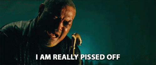 I Am Really Pissed Off Laurence Fishburne GIF - I Am Really Pissed Off Laurence Fishburne The Bowery King GIFs