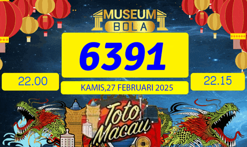 a poster for museum bola toto macau with a dragon on it
