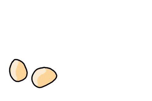 a sign that says eier alarm with a drawing of an egg