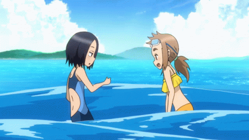 Beach Fun GIF - Beach Fun Anime GIFs