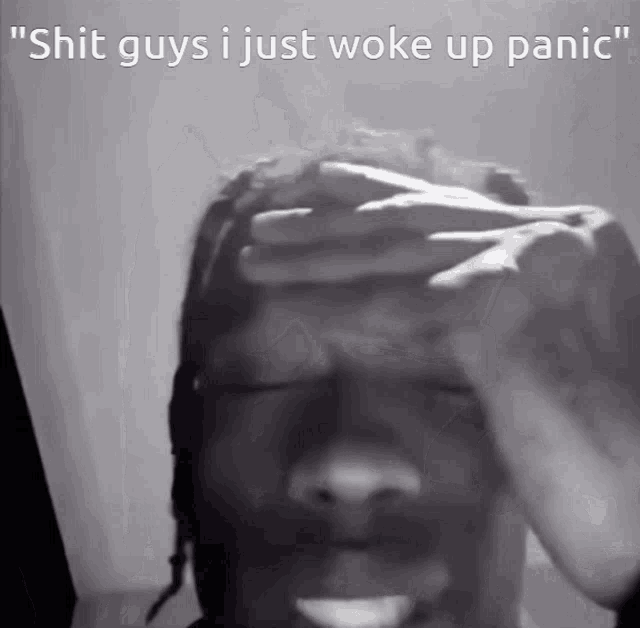 Woke Up Panic GIF - Woke Up Panic GIFs
