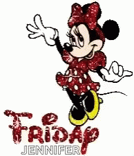 Friday Jennifer GIF - Friday Jennifer Minnie Mouse GIFs