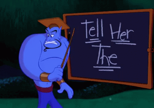 Genie Tell Her The Truth GIF - Genie Tell Her The Truth GIFs
