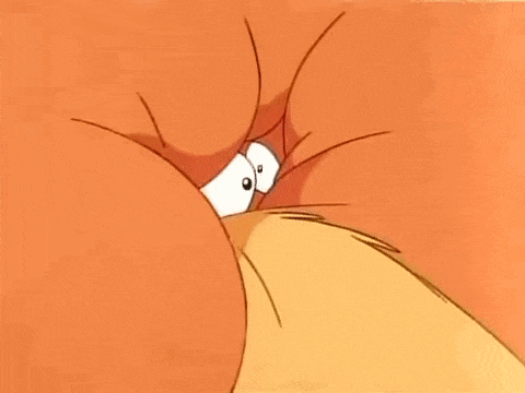a close up of a cartoon character from the lion king looking at the camera .