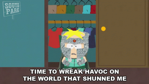 Time To Wreak Havoc On The World That Shunned Me Professor Chaos GIF - Time To Wreak Havoc On The World That Shunned Me Professor Chaos Butters GIFs