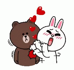 Line Friends Brown GIF - Line Friends Brown Cony GIFs
