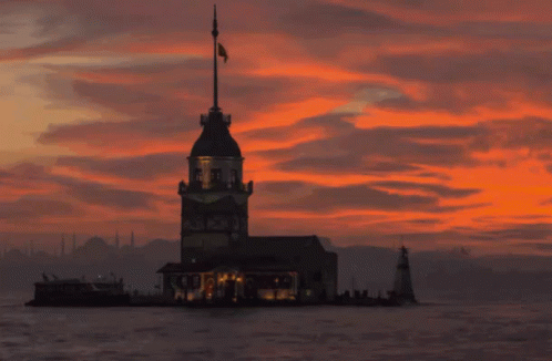 Kız Kulesi GIF - Kiz Kulesi Istanbul Bogaz GIFs