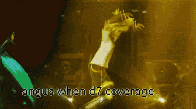 angus when d7 coverage is written on a dark background