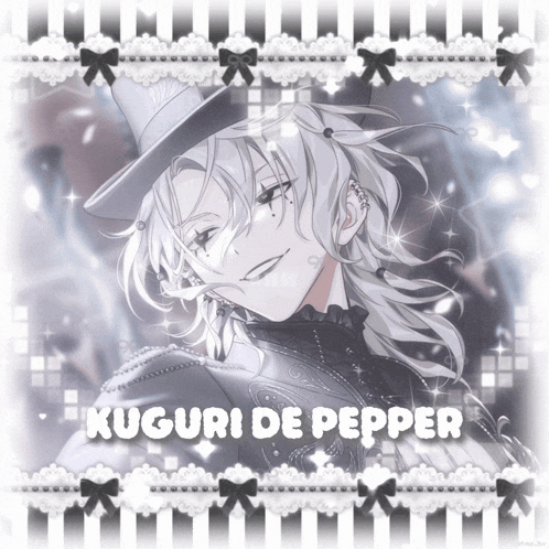 a picture of a man with the name kuguri de pepper