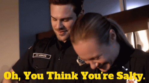 Station19 Jack Gibson GIF - Station19 Jack Gibson Oh You Think Youre Salty GIFs