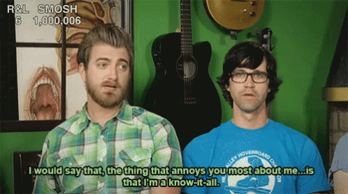 Rhett And Link Know It All GIF - Rhett And Link Know It All GIFs