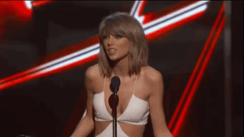 Touched GIF - Taylor Swift Bbma2015 Music GIFs