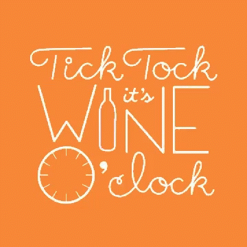Wine Its Time GIF - Wine Its Time Tick Tock GIFs