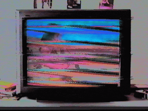 Television Blurry Lines GIF - Television Blurry Lines Bad Tv Reception GIFs