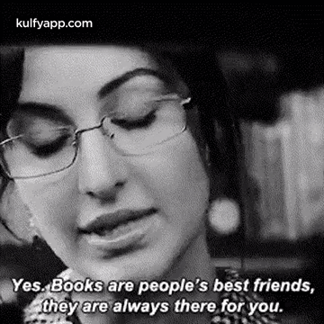 Yes. Books Are People'S Best Friends,They Are Always There For You..Gif GIF
