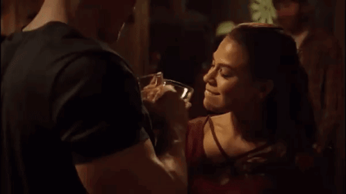 Smiling Cheers GIF - Smiling Cheers Drinking GIFs