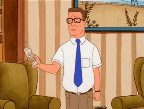 Hank Hill King Of The Hill GIF - Hank Hill King Of The Hill Phone GIFs